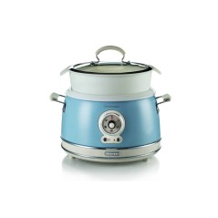 Ariete Vintage Rice Cooker 35L - Heavenly 700W Slow Cooking Delight!